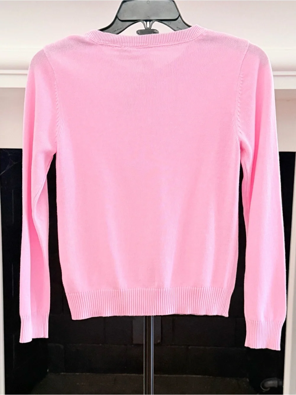 The Children's Place Light Pink Crewneck Button-Up Cardigan- Girls 10-12 NWT